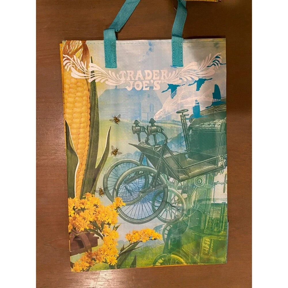 Trader Joe’s Bag Nebraska NEW Reusable Grocery Shop Bag Ships Fast